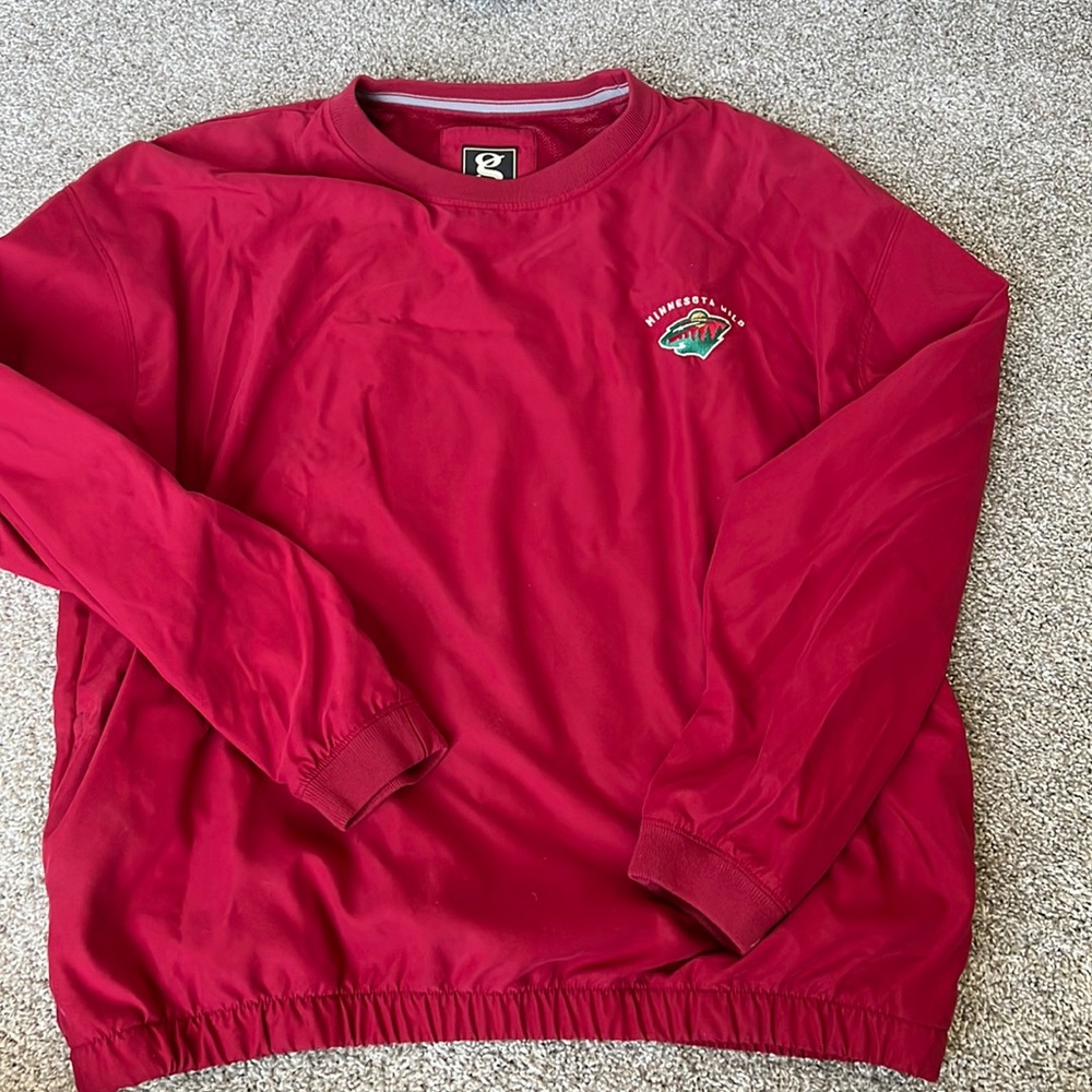 Minnesota Wild Windbreaker Crewneck - XL